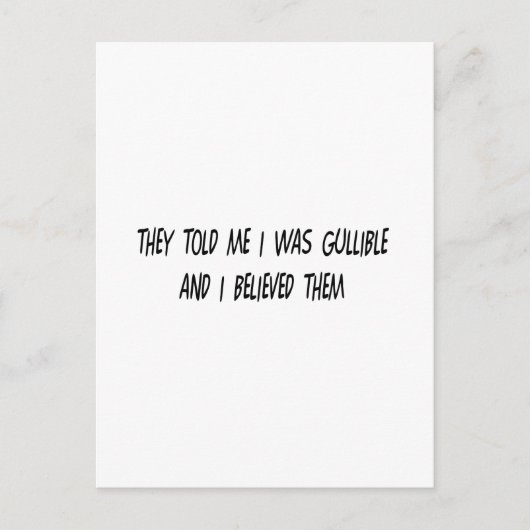 アイ・グリブル ポストカード (正面)