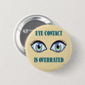 アイ・コンタクトは大げさです 缶バッジ (正面&裏面)