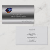 アイ – ステラ子供部屋R136メタリックルックテンプレート 名刺 (正面/裏面)