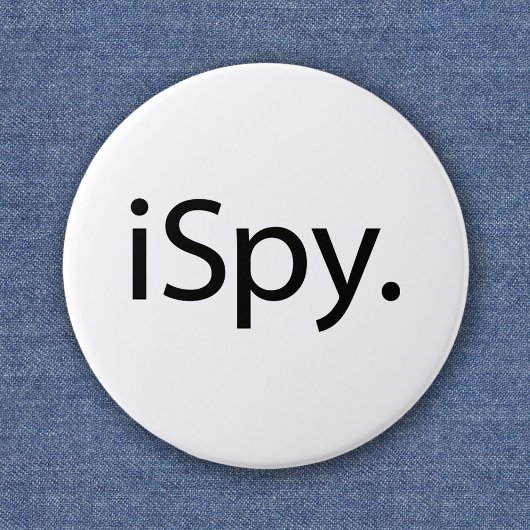 アイ・スパイ (iSpy) 缶バッジ