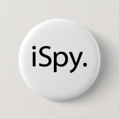 アイ・スパイ (iSpy) 缶バッジ (正面)