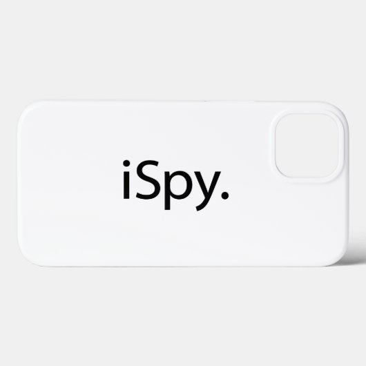 アイ・スパイ (iSpy) Case-Mate iPhoneケース (裏面 (横))