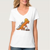 アイ・ディグ・ジャックス VネックTシャツ