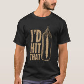 アイ・ディー ボクシング ヒット T Tシャツ (正面)