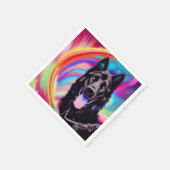 アイ・ドイツの羊飼い スタンダードカクテルナプキン (角)