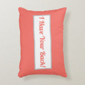 アイ・ハブ・ザ・バックサンゴモダン アクセントクッション (正面(垂直))