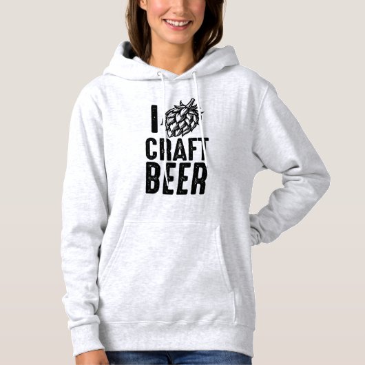 アイ・ホップ・クラフトビール パーカ (正面)
