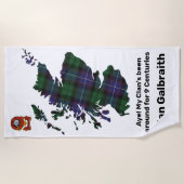 アイ！マイ・クラン・ビーン・ガルブのまわりにレイス・ビーチ・タオル ビーチタオル (正面)