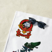 アイ！マイ・クラン・ビーン・ガルブのまわりにレイス・ビーチ・タオル ビーチタオル (インサイチュ)