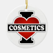 アイ·ラブ·コスメティック セラミックオーナメント (正面)