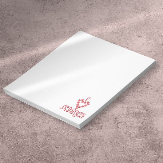 アイ・ラブ・サイエンス ノートパッド