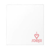 アイ・ラブ・サイエンス ノートパッド (正面)