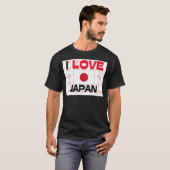 アイ・ラブ・ジャパン Tシャツ (正面フル)
