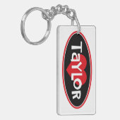 アイ・ラブ・テイラー キーホルダー (正面左)