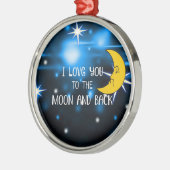 『アイ・ラブ・トゥ・ザ・ムーン・アンド・バック』 メタルオーナメント (左)