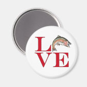 アイ·ラブ·トラウト マグネット (正面/裏面)