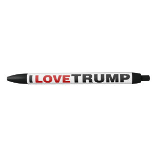 アイ·ラブ·トランプ 黒ボールペン