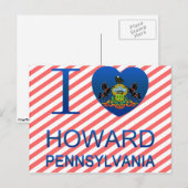アイ・ラブ・ハワード， PA ポストカード (正面/裏面)