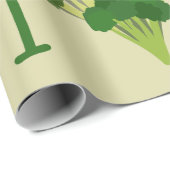 アイ・ラブ・ブロッコリー ラッピングペーパー (ロールコーナー)