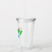 アイ·ラブ·マイポップ・アートの アクリルタンブラー (左)