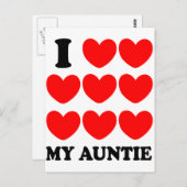 『アイ・ラブ・マイ・アンティ』 ポストカード (正面/裏面)