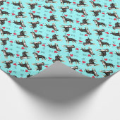 『アイ・ラブ・マイ・エントルブッチャー・マウンテン・ドッグ』 ラッピングペーパー (角)