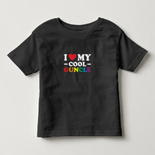 『アイ・ラブ・マイ・ガカッコいいンクル』 トドラーTシャツ
