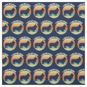 『アイ・ラブ・マイ・コーギ』 ファブリック (見本)