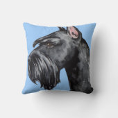 アイ・ラブ・マイ・ジャイアント・シュナウザー クッション (裏面)