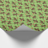 『アイ・ラブ・マイ・チョコレート・ラボ』 ラッピングペーパー (角)