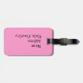 アイ·ラブ·マイ·チ日本のン ラゲッジタグ (裏面横)