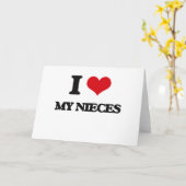 『アイ・ラブ・マイ・ナイチェス』 カード (黄色い花)