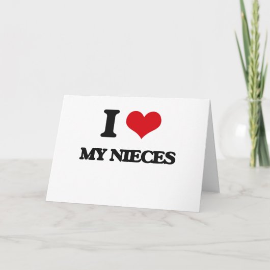 『アイ・ラブ・マイ・ナイチェス』 カード (正面)