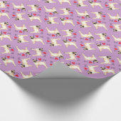 アイ・ラブ・マイ・パグ ラッピングペーパー (角)