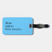 アイ・ラブ・マイ・ビード・コリー ラゲッジタグ (裏面横)