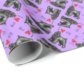 『アイ・ラブ・マイ・ブビエ』 ラッピングペーパー (ロールコーナー)