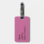 アイ・ラブ・マイ・ペキングゼ ラゲッジタグ (裏面縦)