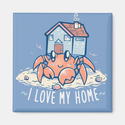 アイ·ラブ·マイ·ホーム マグネット (正面)