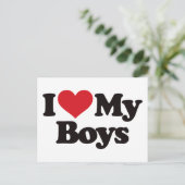 『アイ・ラブ・マイ・ボーイズ』 ポストカード (スタンド正面)