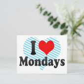 アイ・ラブ・モンデーズ ポストカード (スタンド正面)