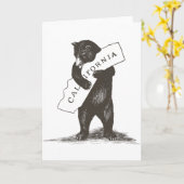 アイ・ラブ・ユー・カリフォルニア カード (黄色い花)