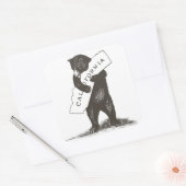 アイ・ラブ・ユー・カリフォルニア スクエアシール (封筒)