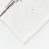 アイ・ラブ・ユー・カリフォルニア フリースブランケット (角)