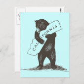 アイ・ラブ・ユー・カリフォルニア ポストカード (正面/裏面)