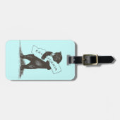 アイ・ラブ・ユー・カリフォルニア ラゲッジタグ (正面横)