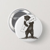 アイ・ラブ・ユー・カリフォルニア 缶バッジ (正面&裏面)