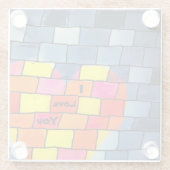 アイ·ラブ·ユー·コースター ガラスコースター (裏面)