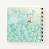 『アイ・ラブ・ユー・サイヨルボート』 ノートブック (裏面)