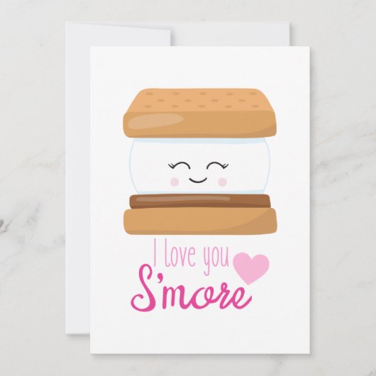 アイ·ラブ·ユー·スモア 招待状 (正面)