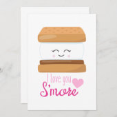 アイ·ラブ·ユー·スモア 招待状 (正面/裏面)